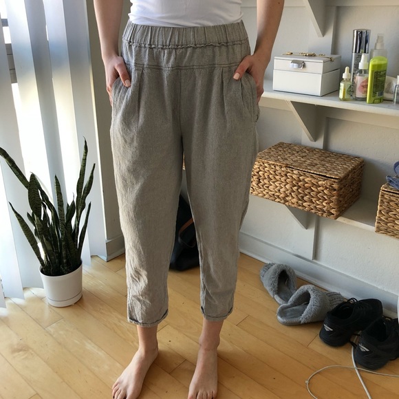 Hei Hei Linen Pants Online Sale, UP TO 